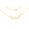 Sterling Silver with 0.5MIC 14K Yellow Gold Plating White Freshwater
Pearl and White Topaz Necklace