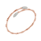 Chimento 18K Bamboo Navette bracelet in rose gold with diamonds