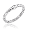 Chimento 18k Bracelet Stretch Classic in white gold with diamond accent