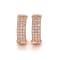 14KT Rose Gold 1 CTW Pink Diamond Hoop Earrings