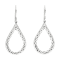 Artisan Balinese Sterling Silver Drop Earrings