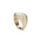 Etna small ring in white matt gold 18k and diamonds pavè 0.96ct