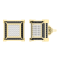Dazzlingrock Collection 0.12ctw White Diamond Stud Earrings in 10K
Yellow Gold in Screw Back