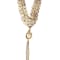 Plutonic Dance Mixed Metal Multi-row Necklace, Handmade by Amber Planet Earth.