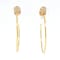 0.10 Ctw Daimond Earring in 14K YG