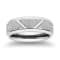 Tungsten Geometric Pattern Mens Band