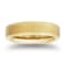 Tungsten Beveled Edge Gold Ion Plating Mens Band