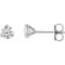 14K White Gold 1/2ctw Lab-Grown Diamond Stud Earrings