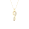 10k Yellow Gold Diamond Pendant With 18 Inch Chain (H-I Color, I2
Clarity)(0.04 ctw)