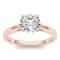 14K Rose Gold 1.0ctw Round Diamond Solitaire Engagement Ring (Color H-I,
Clarity I2)