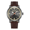 Timberland Westerly Three Hand Watch with Brown Leather Strap