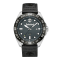 Timberland Carrigan Collection Men's Watch with Black Leather Strap