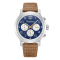 Timberland Pancher Collection Men's Watch with Brown Leather Strap