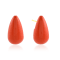 Coral Stone Earring (Gold Vermeil)