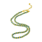 Turquoise Tire Beaded Necklace