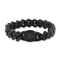 1/2CTW Black Diamond & Black IP Stainless Steel Bracelet