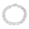 Stainless Steel Flat Mariner Link Bracelet