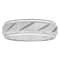 Tungsten Comfort™ White Tungsten 7MM Slant Groove Band