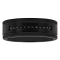 0.10CTW Black Diamond Black IP Tungsten Band