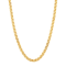 Stainless Steel Yellow Plated 4MM Box Link Chain Necklace