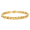 Stainless Steel Yellow Ion Plated Mariner Link Bracelet