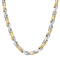 Stainless Steel Yellow Ion Plated Singapore Chain Necklace