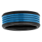 Tungsten Comfort™ Tungsten Black with Blue Ion Plated Band