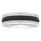 Tungsten Comfort™ Tungsten Black Ion Plated Gear Pattern Band