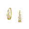 Cosmic Diamond Cluster Earrings