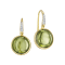 Chakra Peridot and Diamond Earrings