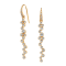 18K Rose Gold Cosmic Diamond Cluster Earrings