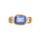 Blue & Yellow Sapphire Ring