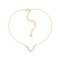 J'ADMIRE 14K Gold Over Sterling Silver Zodiac Anklet for Women