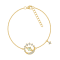 J'ADMIRE 14K Yellow Gold Over Sterling Silver Jupiter Bracelet