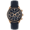 JACQUES LEMANS Eco Power Men's Watch w/Vegan Leather Band and Stainless
Strap Chronograph 1-2115