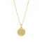 J'ADMIRE 14K Yellow Gold Over Sterling Silver Vintage Virgo Zodiac Sign
Pendant Necklace