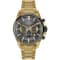 JACQUES LEMANS Men's Sport Watch with Stainless Steel Strap, Gray/Gold
Bicolor, Chronograph, 1-2119