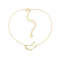 J'ADMIRE 14K Gold Over Sterling Silver Zodiac Anklet for Women