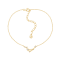 J'ADMIRE 14K Gold Over Sterling Silver Zodiac Anklet for Women