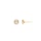 J'ADMIRE 10K Gold Birthstone Solitaire Stud Earrings