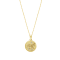 J'ADMIRE 14K Yellow Gold Over Sterling Silver Capricorn Zodiac Stars
Pendant Necklace
