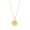 J'ADMIRE 14K Yellow Gold Over Sterling Silver Taurus Zodiac Stars
Pendant Necklace