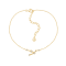 J'ADMIRE 14K Gold Over Sterling Silver Zodiac Anklet for Women