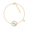 J'ADMIRE 14K Yellow Gold Over Sterling Silver Mercury Bracelet