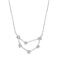 J'ADMIRE Capricorn Zodiac Constellation Platinum 950 Over Sterling
Silver Pendant Necklace