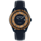 JACQUES LEMANS Eco Power Men's Watch w/ Vegan Leather Wristband and
Stainless Strap Blue 1-2116