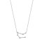 J'ADMIRE Gemini Zodiac Constellation Platinum 950 Over Sterling Silver
Pendant Necklace