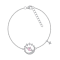 J'ADMIRE Platinum Over Sterling Silver Venus Bracelet