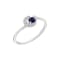 J'ADMIRE Platinum 950 Over Sterling Silver Neptune Ring