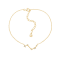 J'ADMIRE 14K Gold Over Sterling Silver Zodiac Anklet for Women